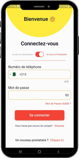 Android application Darfix screenshort