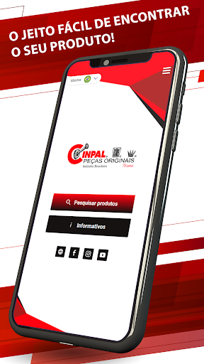 Android application Cinpal Rex Catálogo screenshort