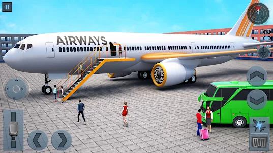 Vôo De Avião-Jogos De Avião 3d