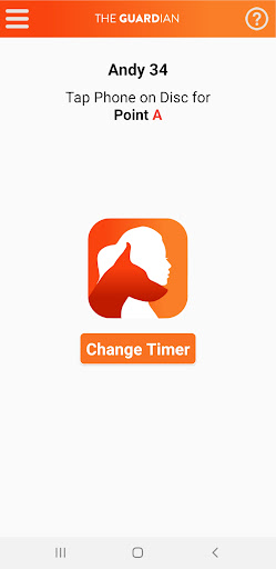 Android application Guardian TND screenshort