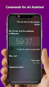 Commands for Siri Assistant