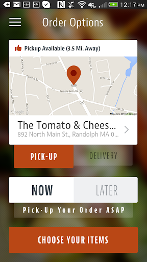 The Tomato & Cheese Co Screen 2