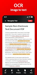 PDF scanner de documentos