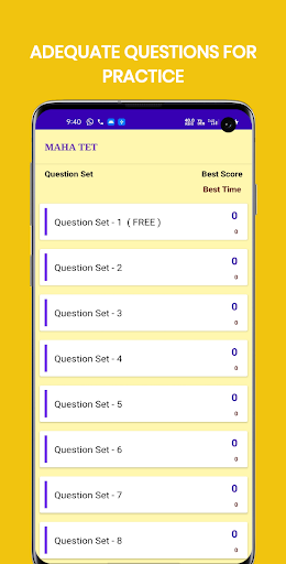 MAHA TET : Online Test Series Screen 2