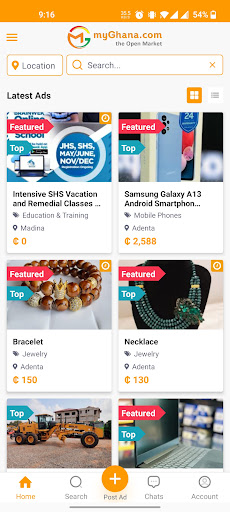 myGhana.com Screen 3