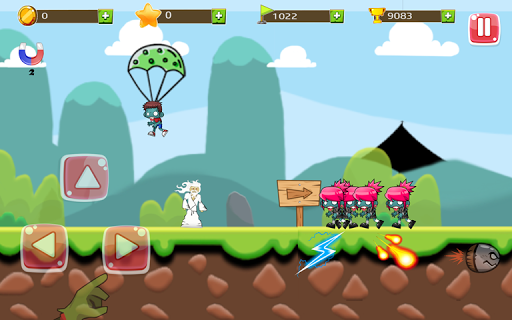 Android application God Vs Zombie screenshort
