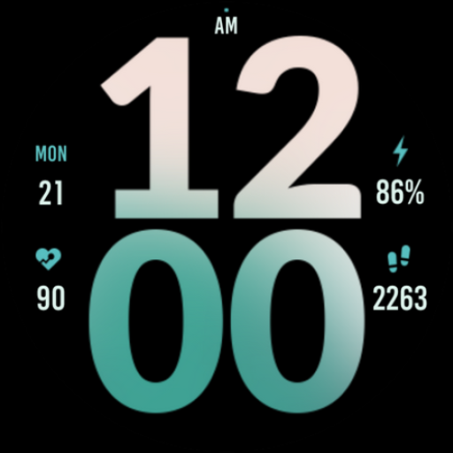 Big Snow Watch Face Logo