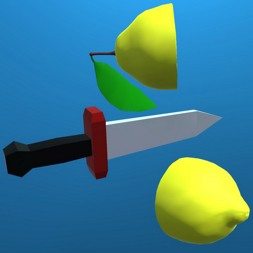 Cut edible foods with a knife logo