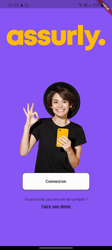 Android application Assurly Care screenshort