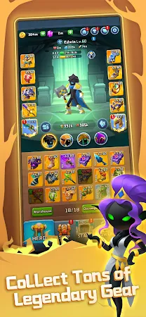 Game screenshot Chest Adventure: Idle RPG apk download