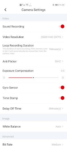 MOTOCAM Screen 3