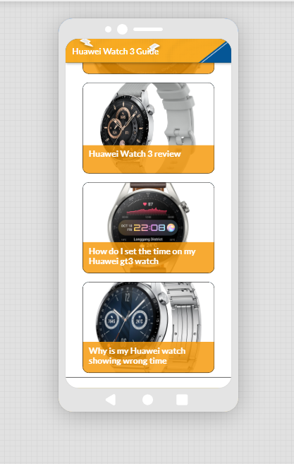 Huawei Watch 3 app guideのおすすめ画像3