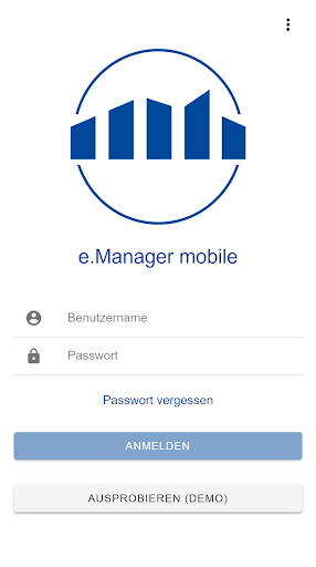Android application e.Manager mobile screenshort