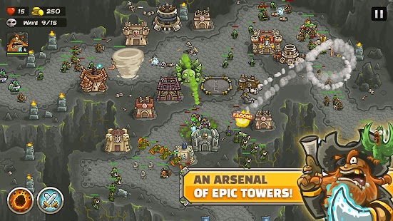 Екранна снимка на Kingdom Rush Frontiers TD