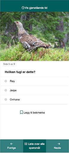 Jegerprøveeksamen Screen 3