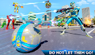screenshot of Snow Ball Robot Bike Games