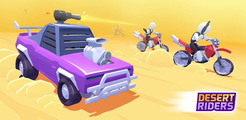 Desert Riders - Car Battle Game