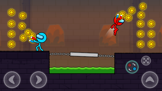 Red and Blue Stickman MOD APK (UNLIMITED GOLD) 8