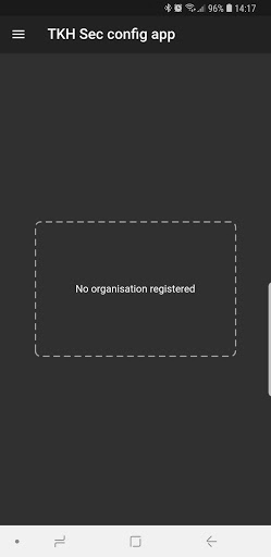 Android application IPROTECT Config screenshort