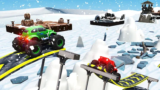 도로 스턴트에서 산 등반 : 자동차 경주 게임 3D