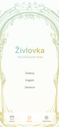 Android application Živlovka screenshort