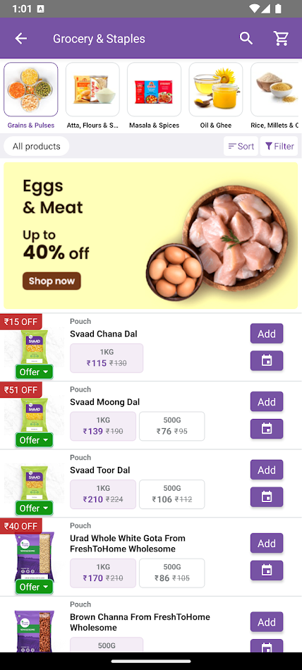 #4. FTH Daily (Android) 由: FreshToHome