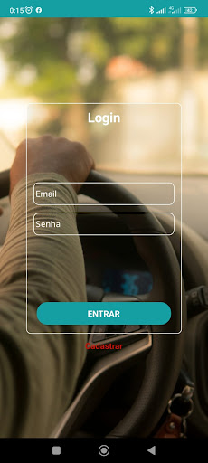 Android application 123 MOBI PASSAGEIRO screenshort