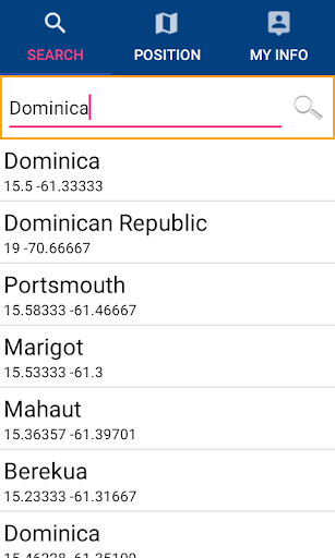 Dominica GPS Map Navigator Screen 2
