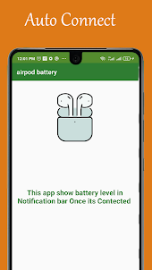 Bluetooth AirPod battery level