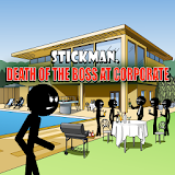 Stickman Death on Corporate icon
