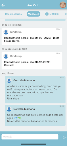 KinderUp Centros Screen 3
