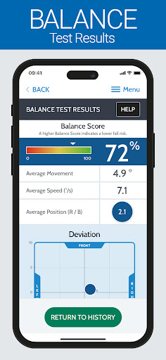 BioMech Lab at Home Screen 3
