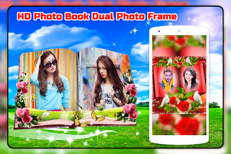 HD Photo Book Dual Photo Frame