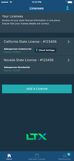 LicenseTraxx Screen 2