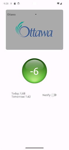 Gas Price Tomorrow Screen 2