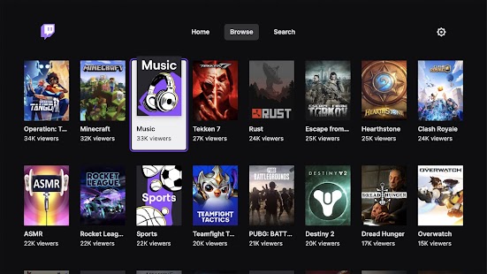 Twitch: Live Game Streaming Captura de pantalla