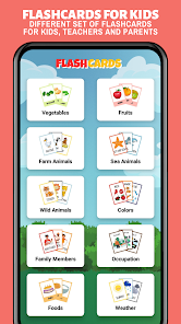 Flashcards for Kids - Learning 1.3 APK + Mod (Unlimited money) untuk android
