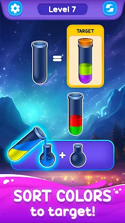 Game screenshot Color Spark: Water Sort Puzzle mod apk