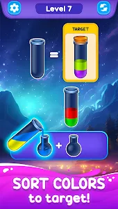 Color Spark: Water Sort Puzzle