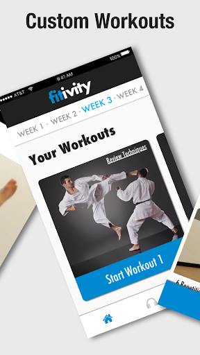 Karate Training Screen 2
