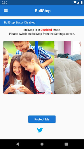 Android application BullStop Cyberbullying Protect screenshort
