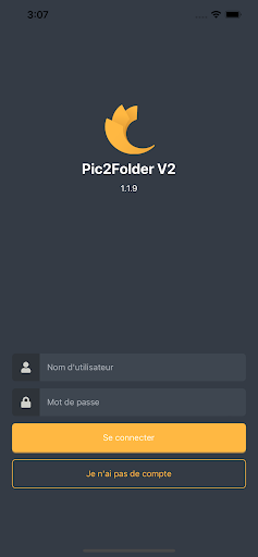 Android application Pic2Folder V2 screenshort