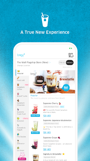 Android application Brew9 • The Digital Experience screenshort