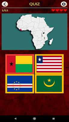 Africa Flags and Maps Quizのおすすめ画像5