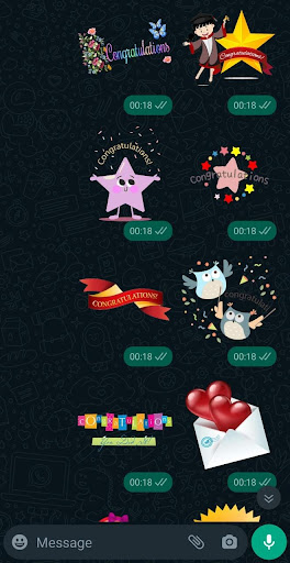WASticker-Wishes Stickers 2022 Screen 2