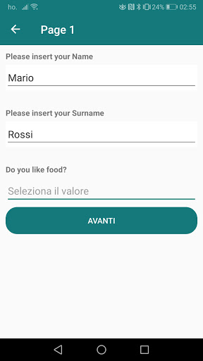 MasterCheck:gestione checklist Screen 3