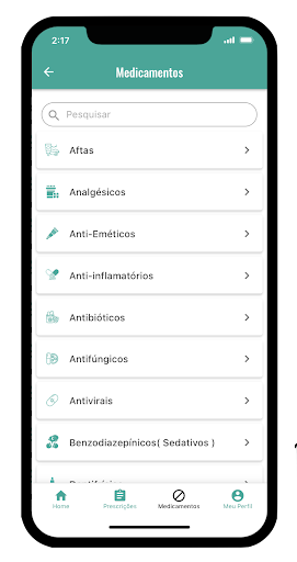Prescrições Odonto Screen 3
