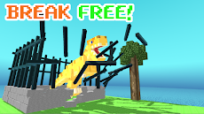 Blocky Dino Park T-Rex Rampageのおすすめ画像1