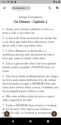 Android application Bíblia Sagrada Almeida - NAA screenshort