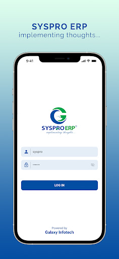 SYSPro Plus Screen 3